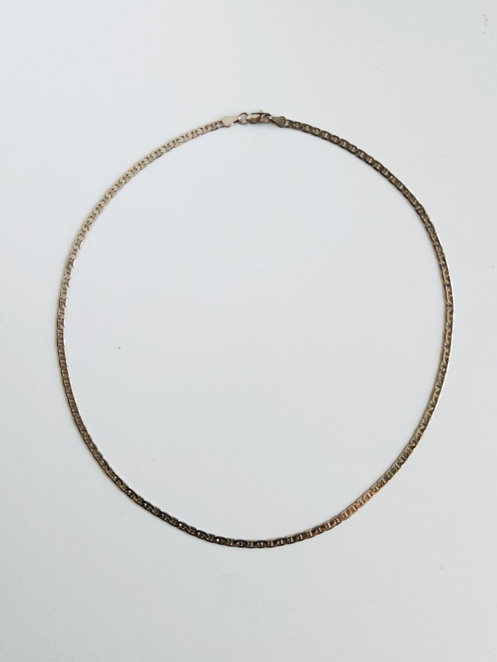 20 inches silver toned mariner chain - Picture 5 of 13